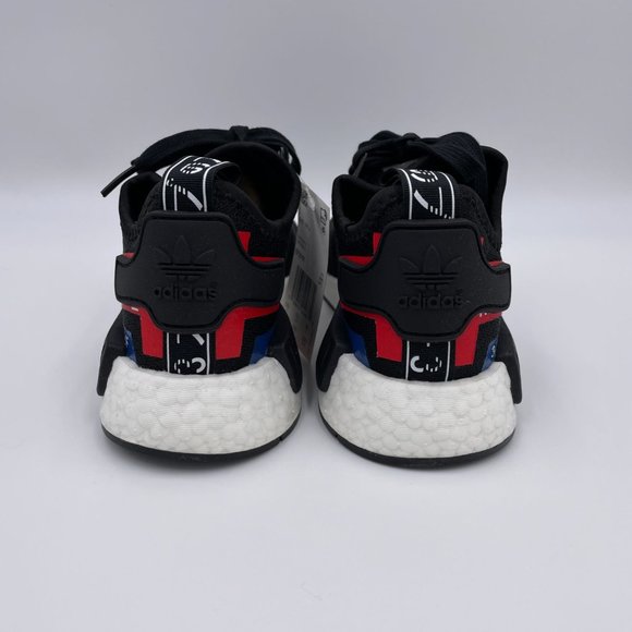 Adidas NMD R1 Black / White Womens Shoes - Picture 4 of 8